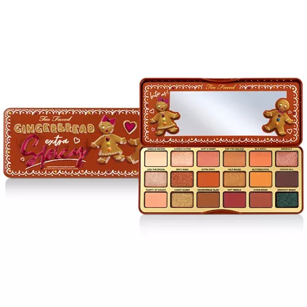 Too Faced Gingerbread Eyeshadow Palette with Warm Tones